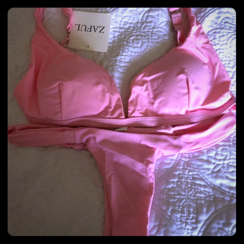 Pink 2pc bikini